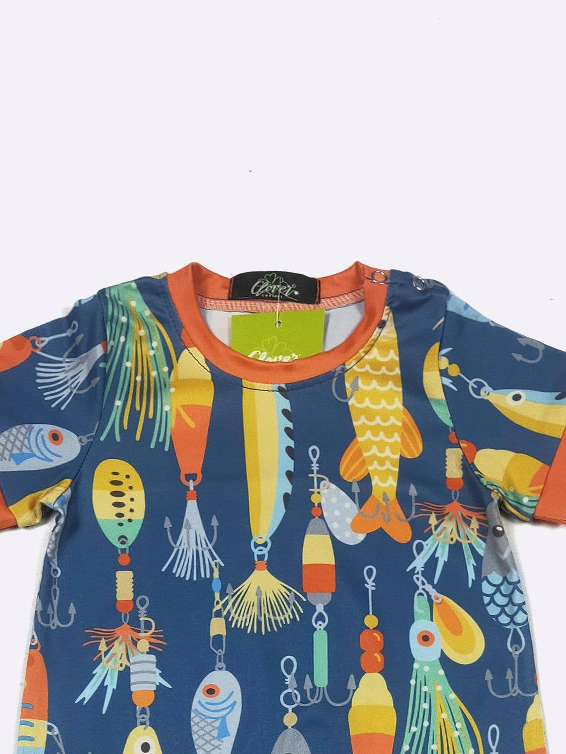 Fishing Lure Boy Romper