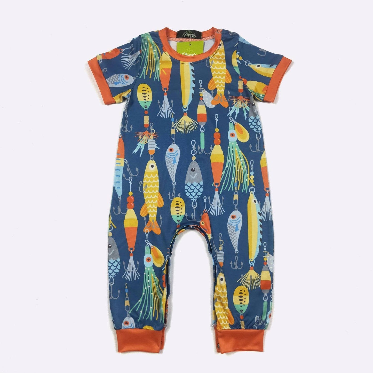 Fishing Lure Boy Romper