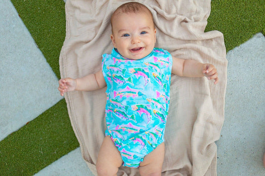 Fish Bubble Romper