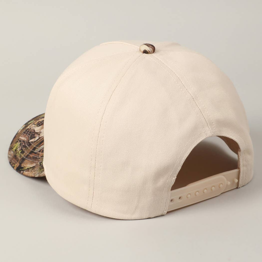 Camouflage DARLIN' Embroidery Trucker Hat