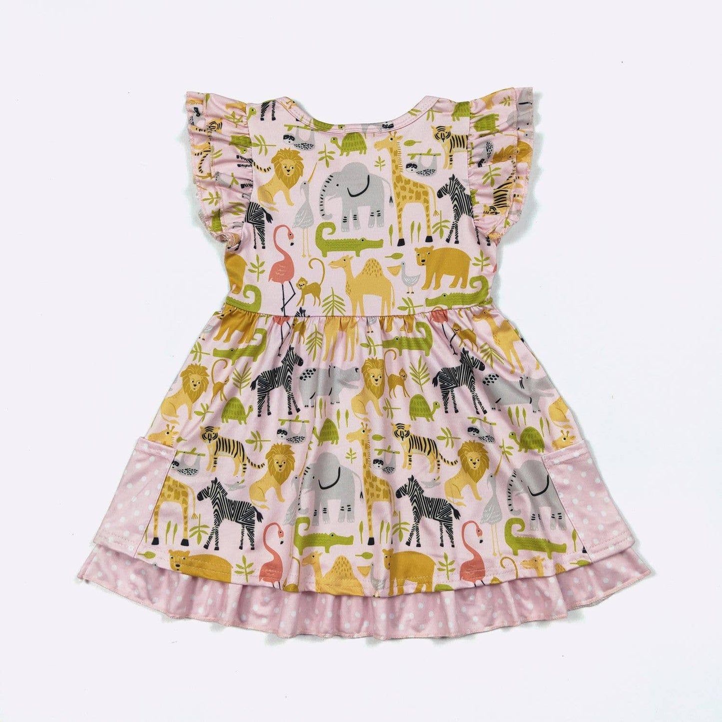 Pink Zoo Girls Dress